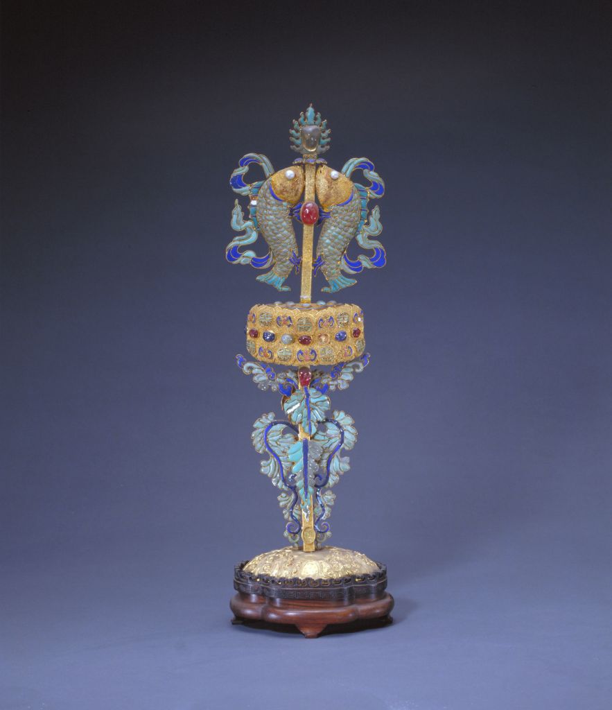 图片[9]-Eight treasures inlaid with gold and precious stones-China Archive